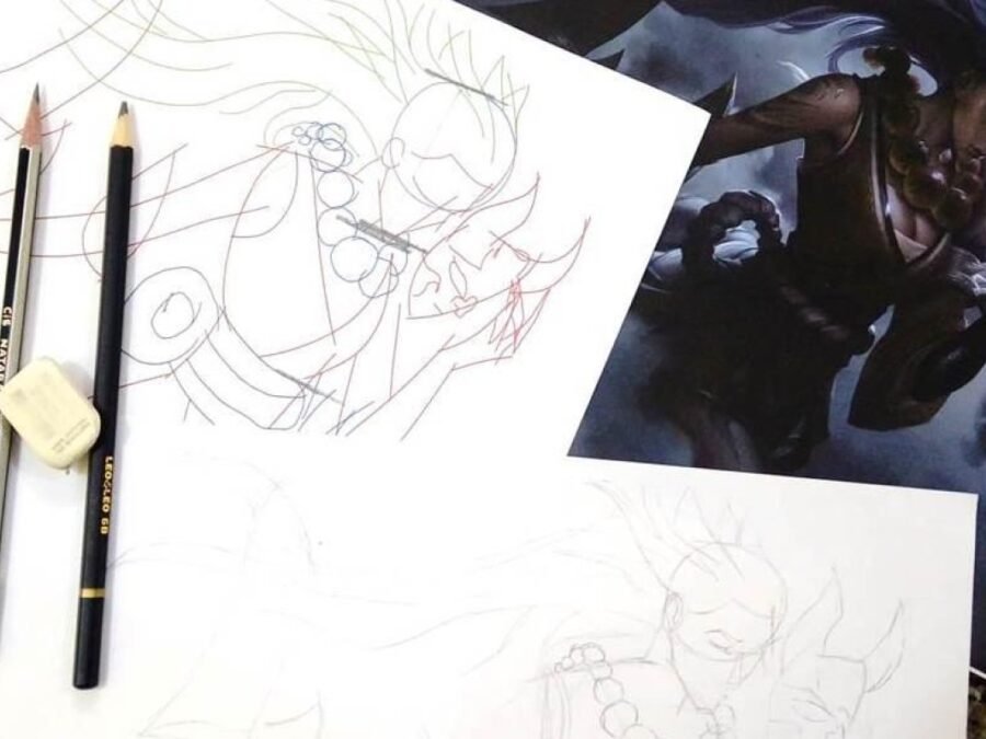 O Início de Uma Arte (Ilustração) Part 01